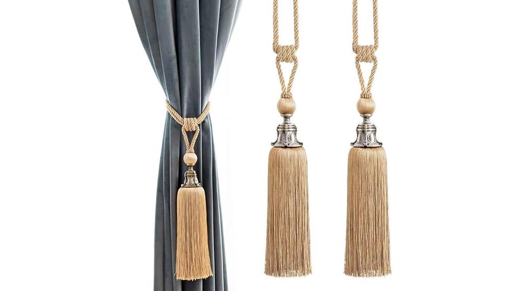 elegant melodious curtain holders