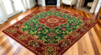 elegant persian silk carpets