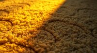 elegant rug illumination features
