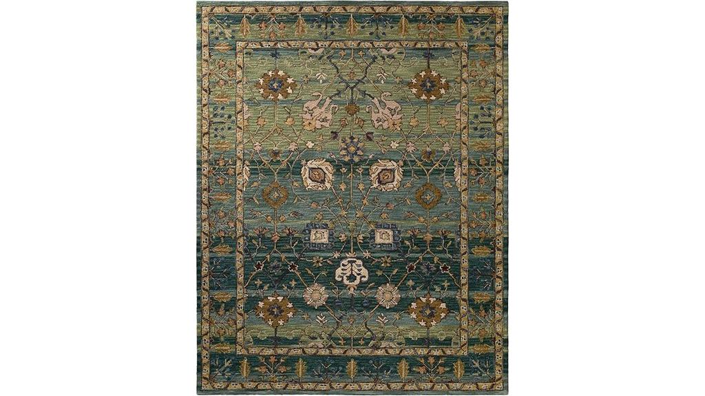 elegant wool rug pattern