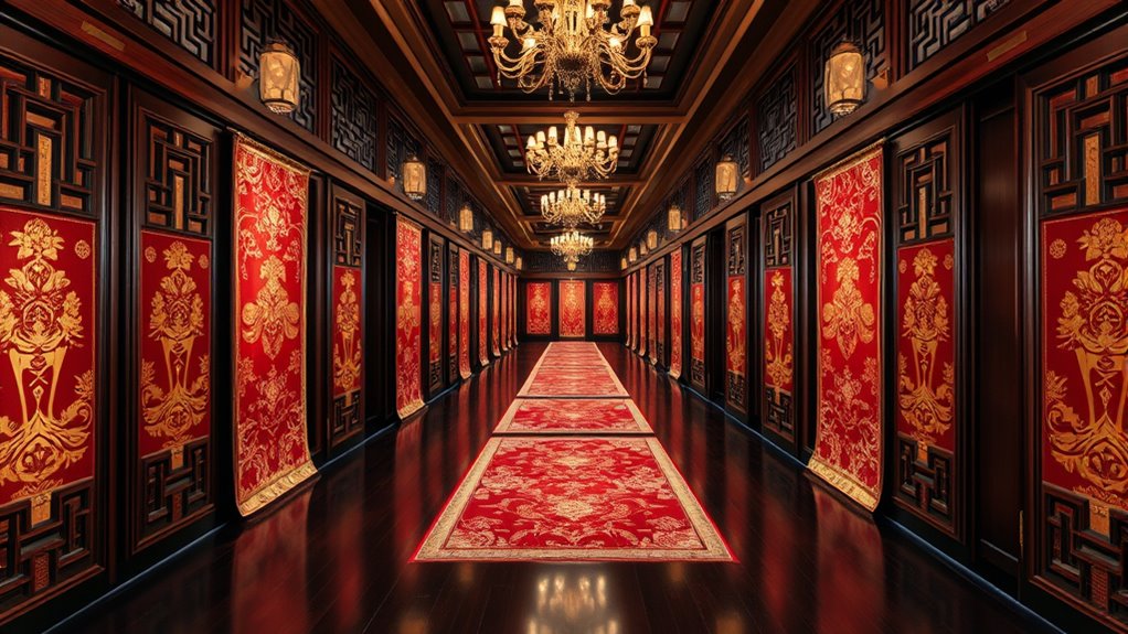 elegant yilong silk runners