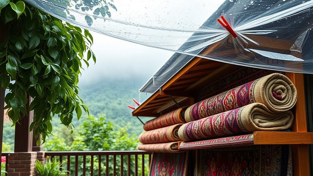 elevate dry ventilate protect