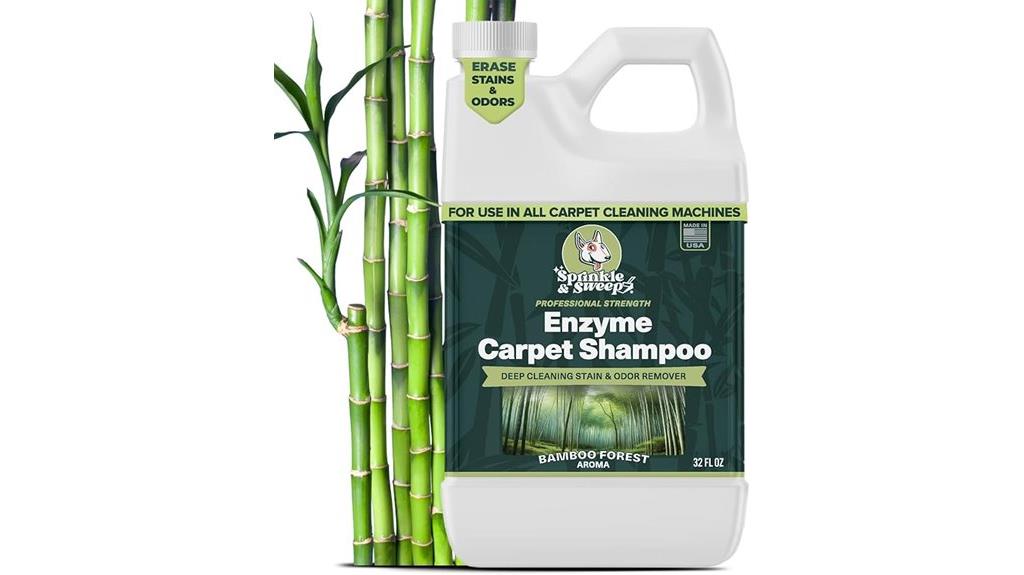 enzyme based carpet cleaning solution