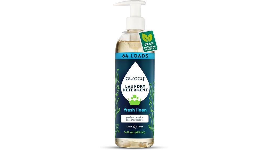 enzyme powered liquid laundry detergent