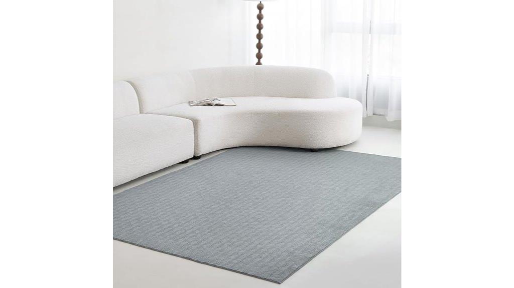 faux cashmere rug decor