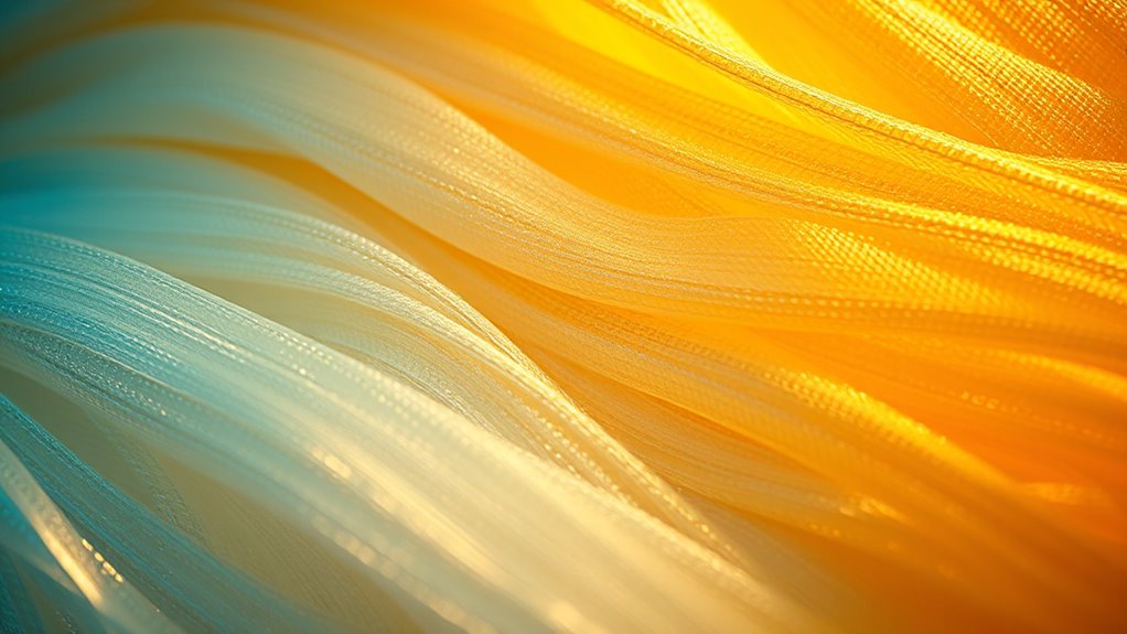 fiber arrangement influences appearance