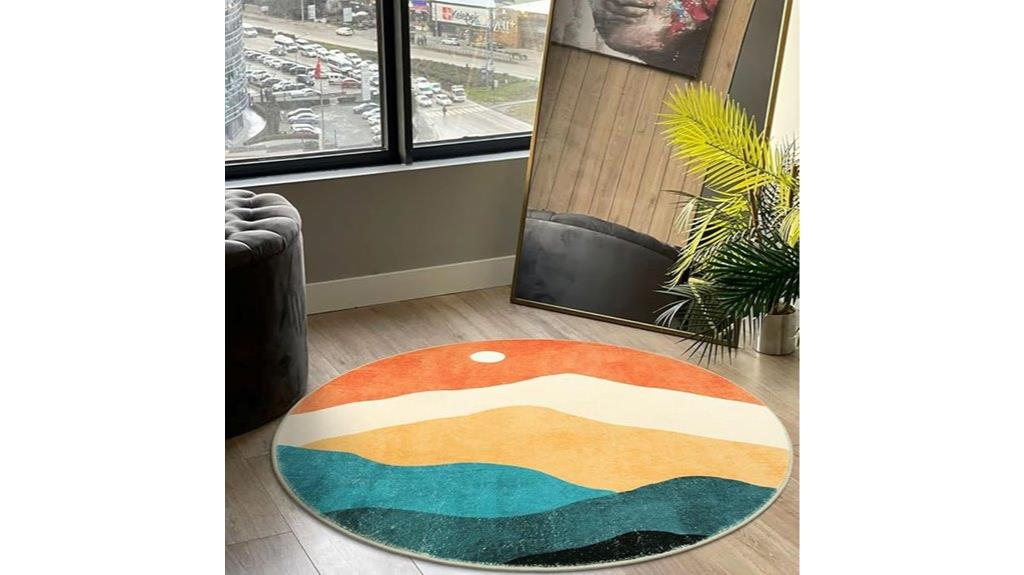 five foot round rug