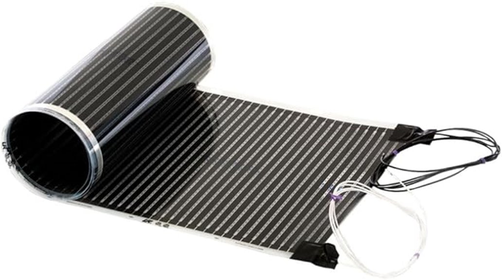 floor heating mat for laminate