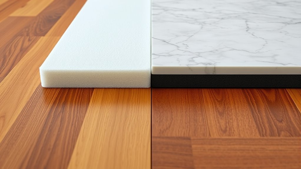 flooring structure and support