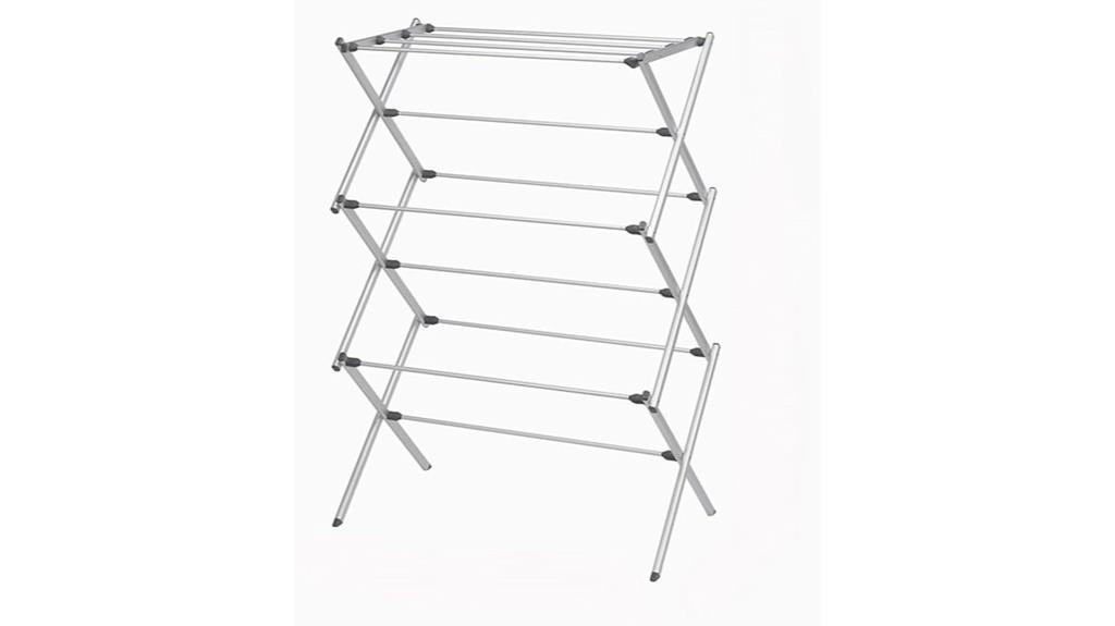 foldable clothes drying rack