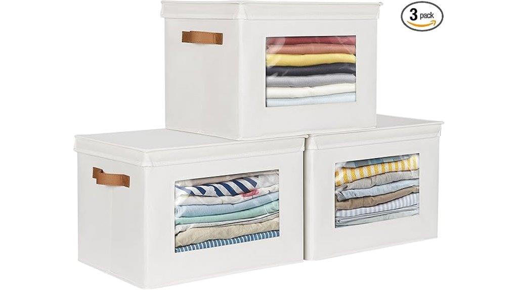 foldable fabric storage boxes