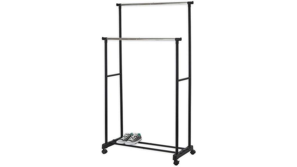 foldable stainless steel clothes rack