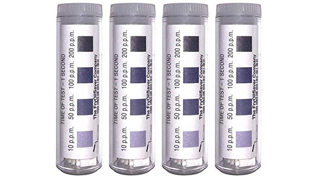 food service chlorine test strips