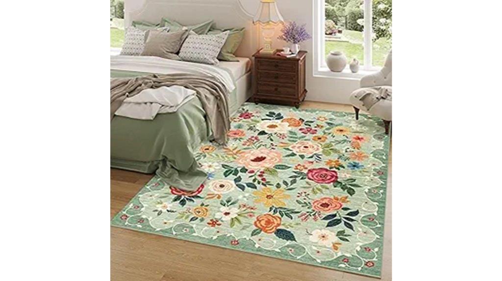four by six floral rug