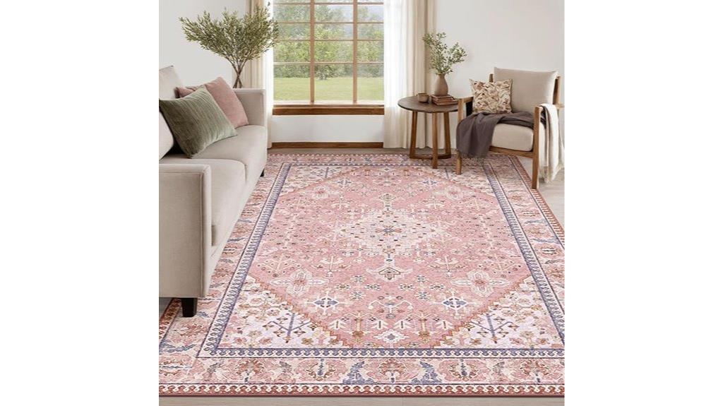 four foot stain resistant rug