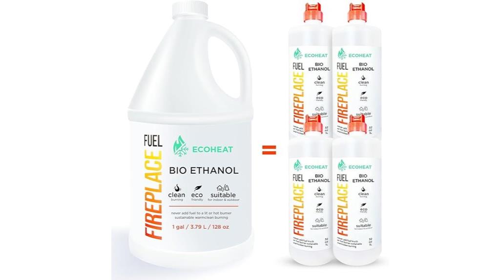 four pack bio ethanol fuel