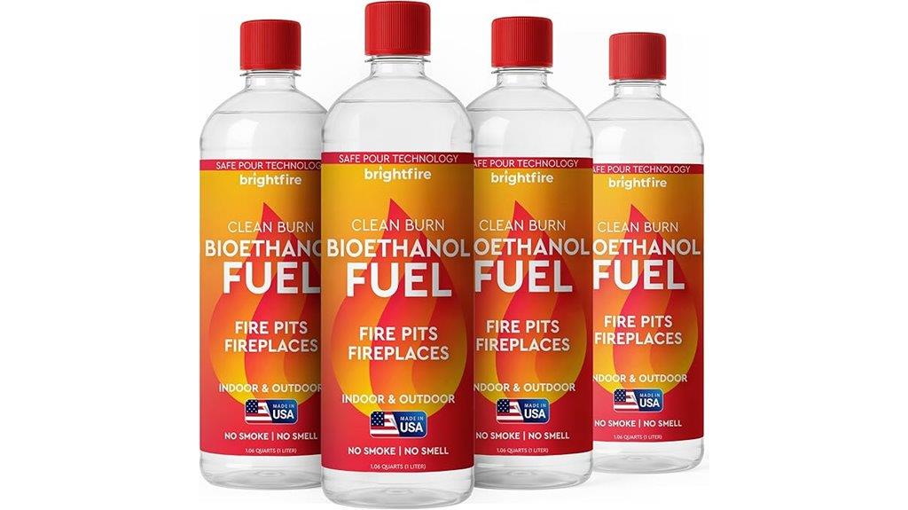 four pack of bio ethanol