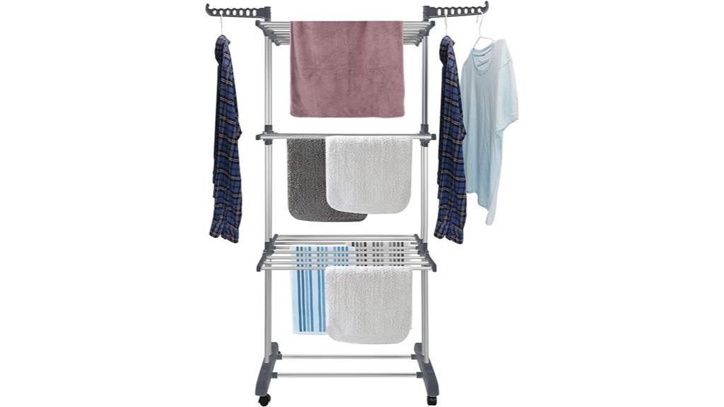 four tier drying rack