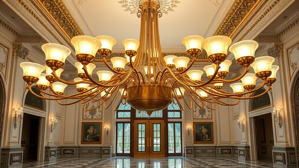 foyer chandelier size considerations