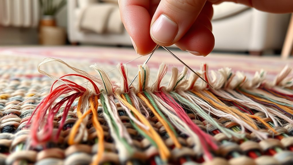 fringe repair and reinforcement