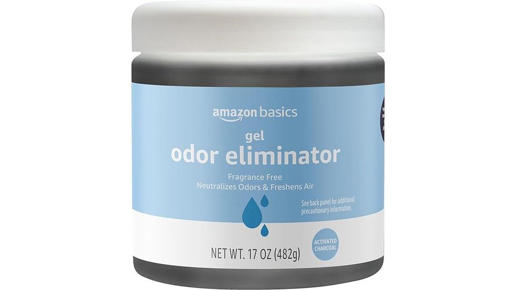 gel based charcoal odor absorber