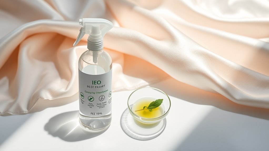 gentle natural silk cleaning