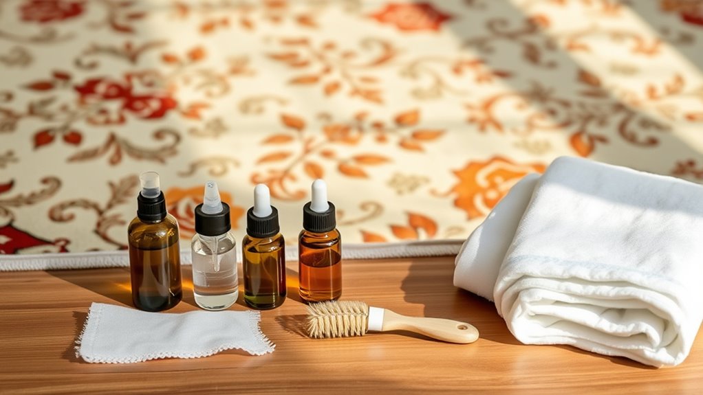 gentle silk rug cleaning