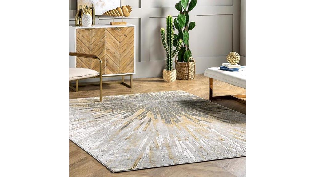 gold 4x6 area rug