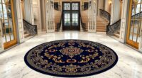 grand foyer round rugs