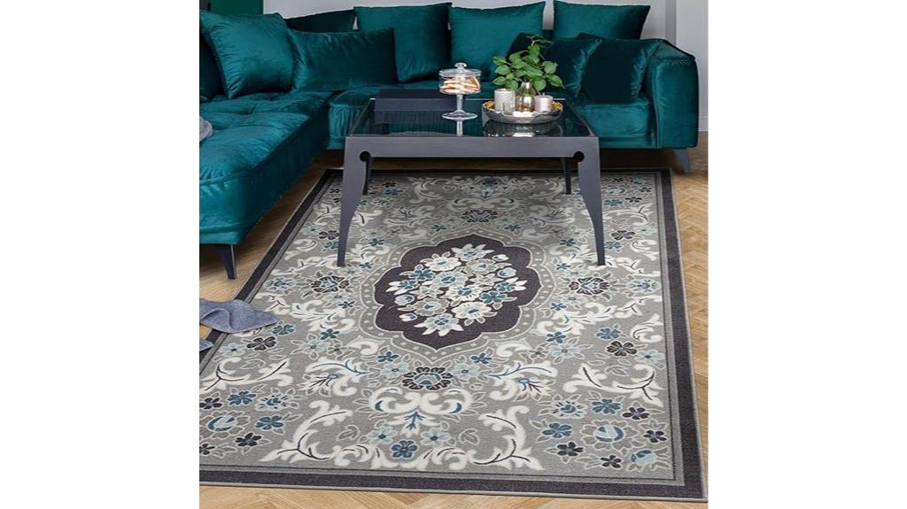 gray 8x10 indoor rug