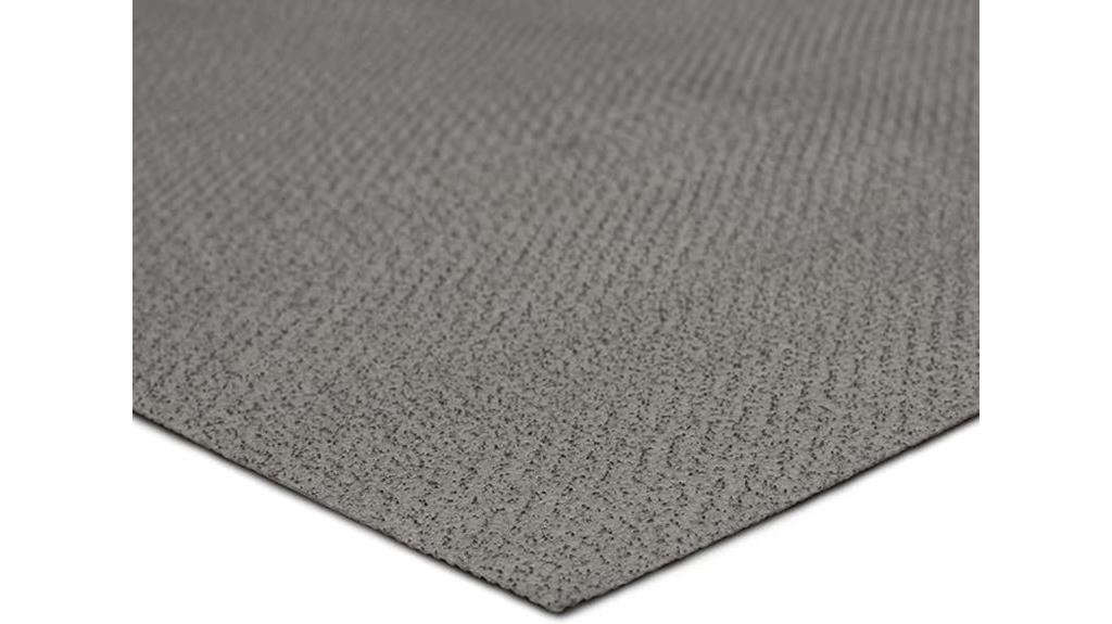 gray 8x10 waterproof rug pad