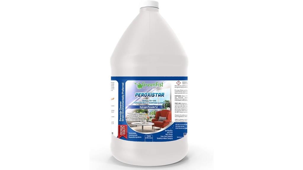greenfist hydrogen peroxide cleaner