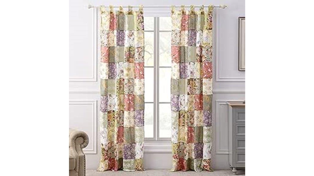 greenland home patchwork curtain