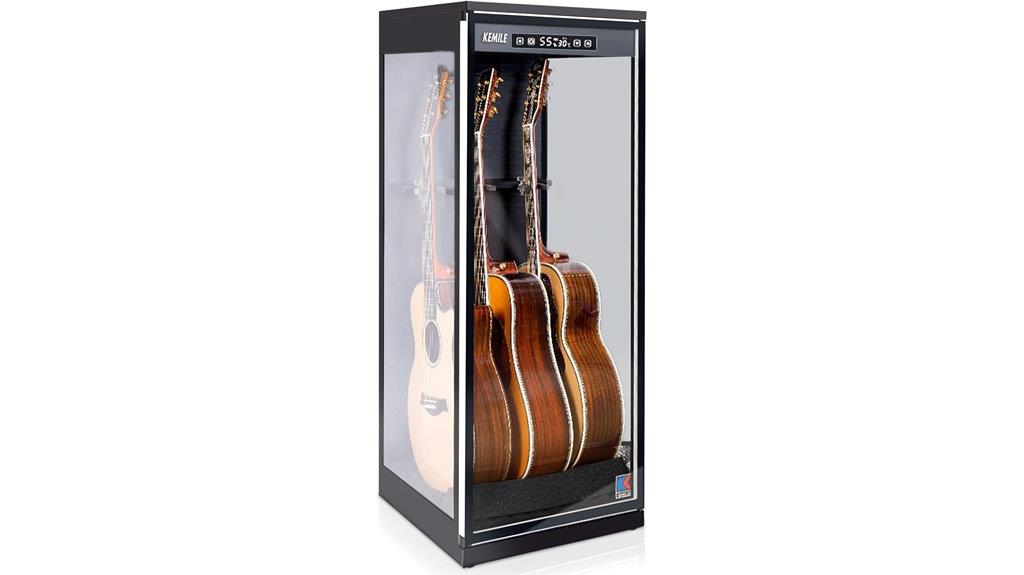 guitar case with humidifier