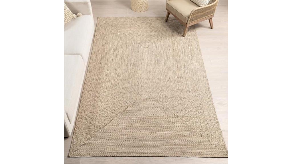 hand braided indoor outdoor rug