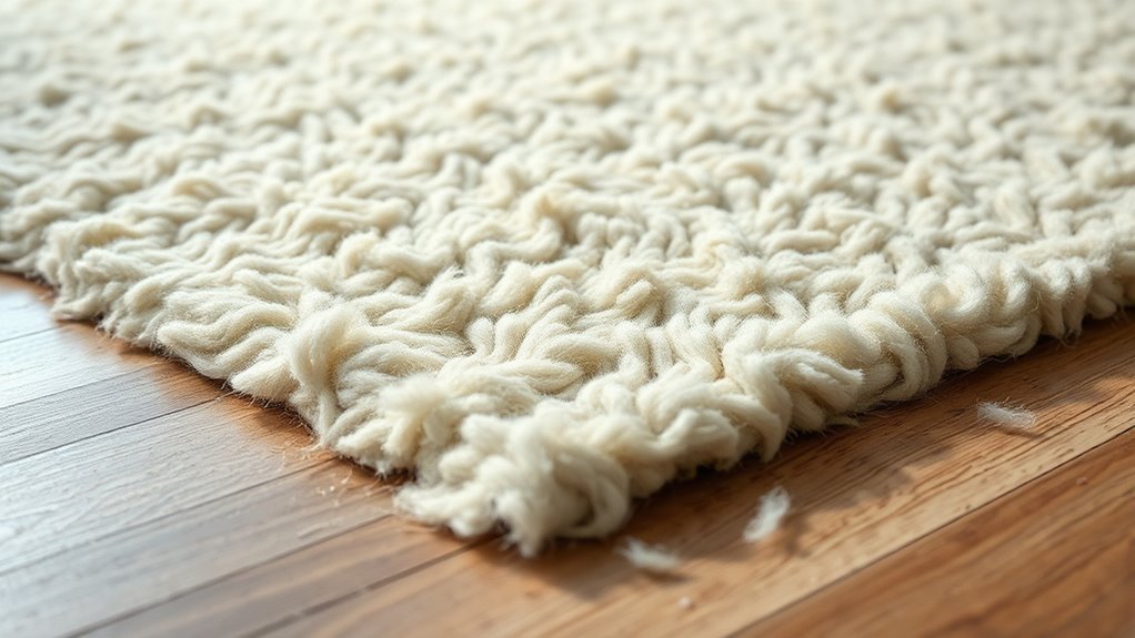 handle wool carefully early