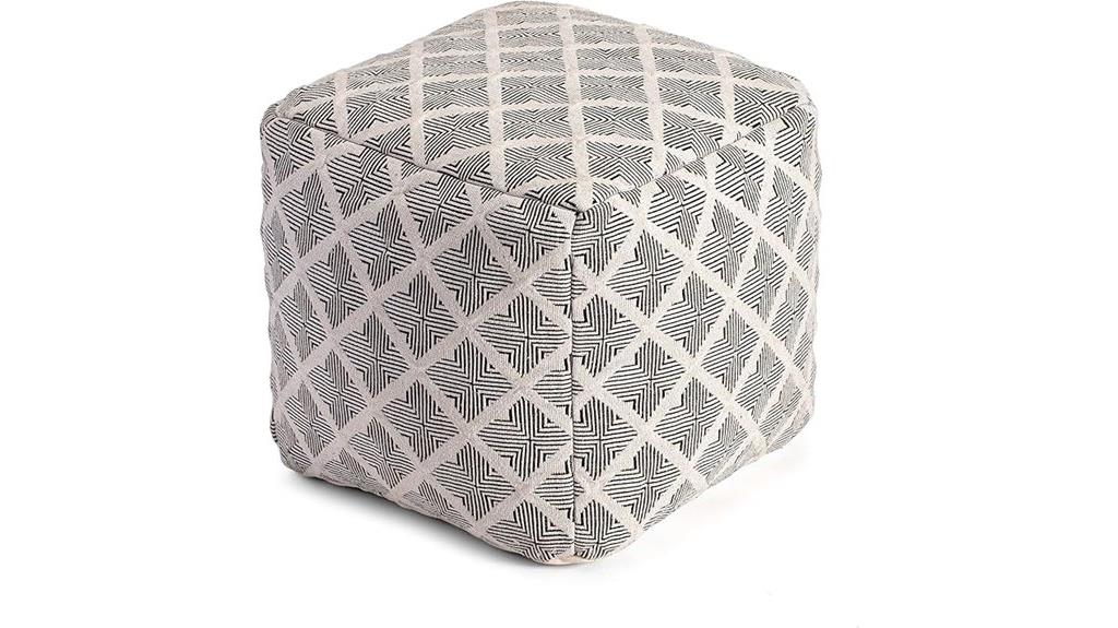 handmade anji mountain pouf