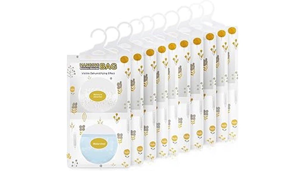 hanging closet moisture absorber