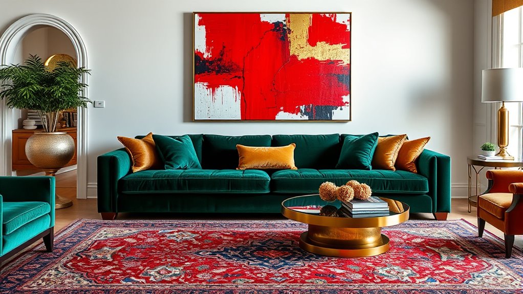 harmonious and balanced decor