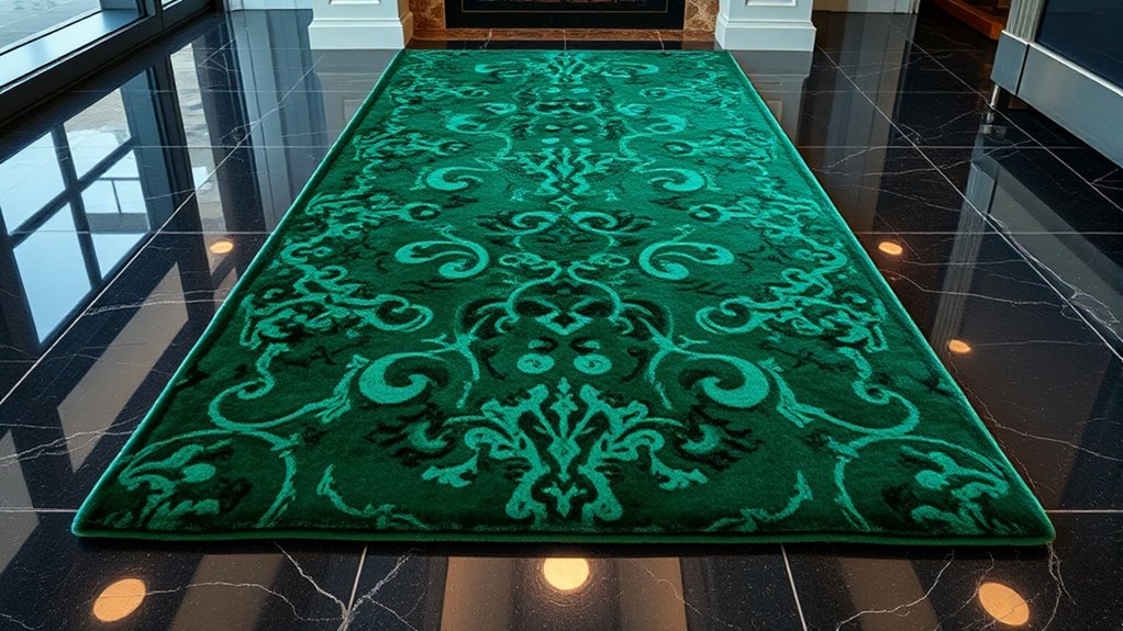harmonious glossy surface accents