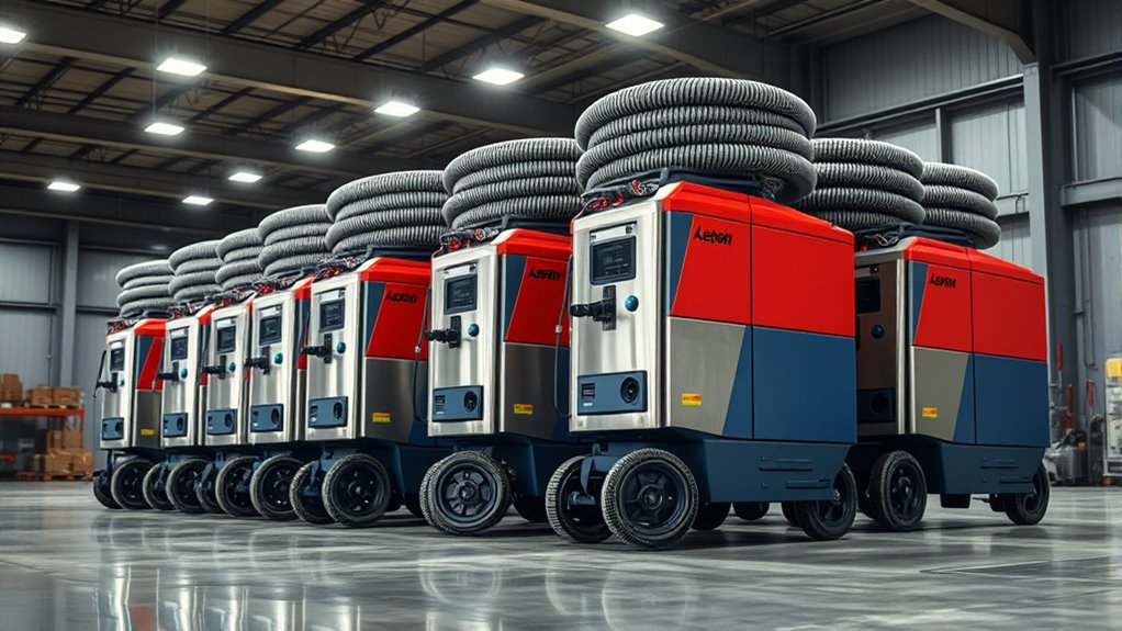 heavy duty cleaning equipment durability