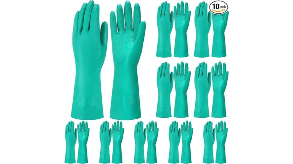 heavy duty nitrile gloves bulk