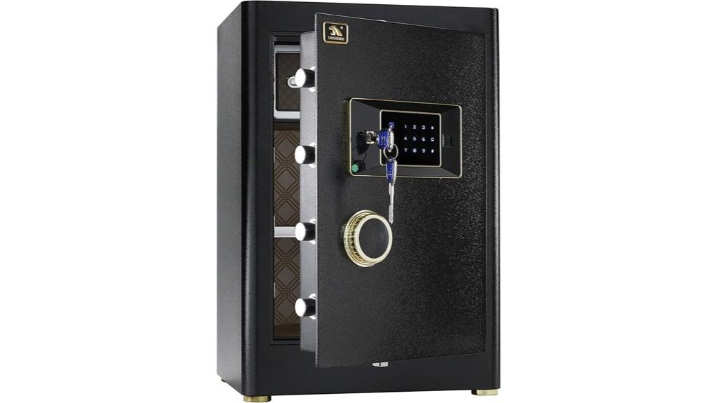 heavy duty safe with touchscreen
