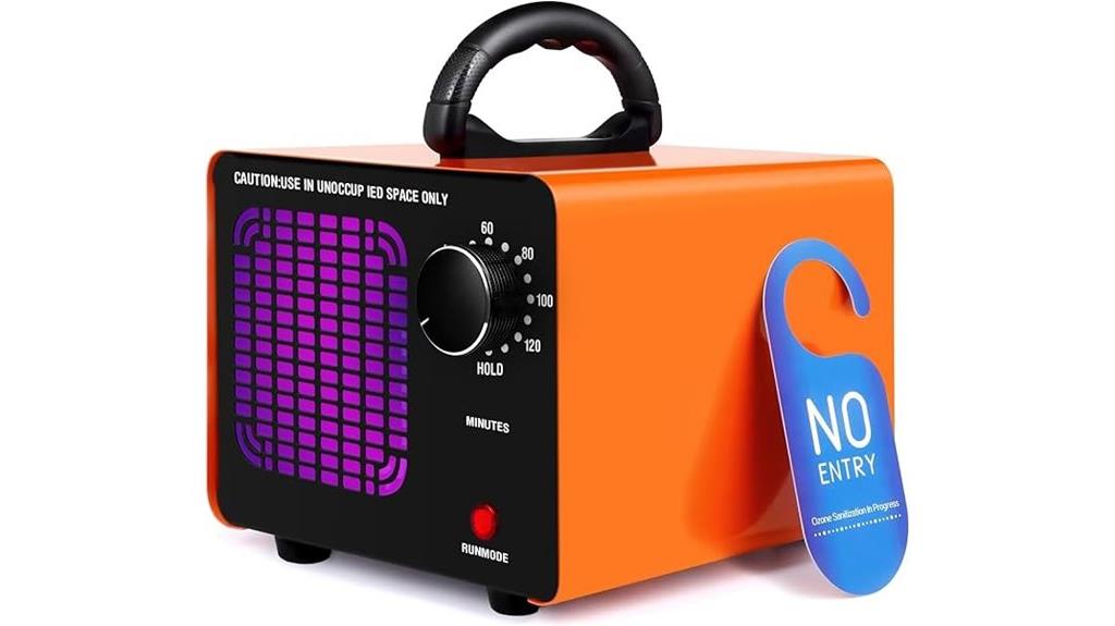 high capacity ozone air purifier