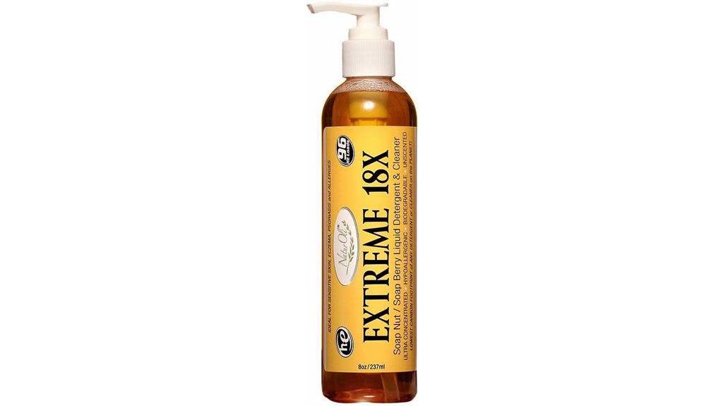 high concentration natural detergent