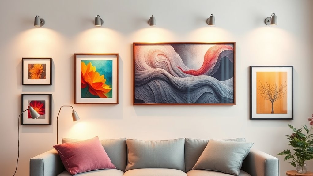 high cri cordless picture lights