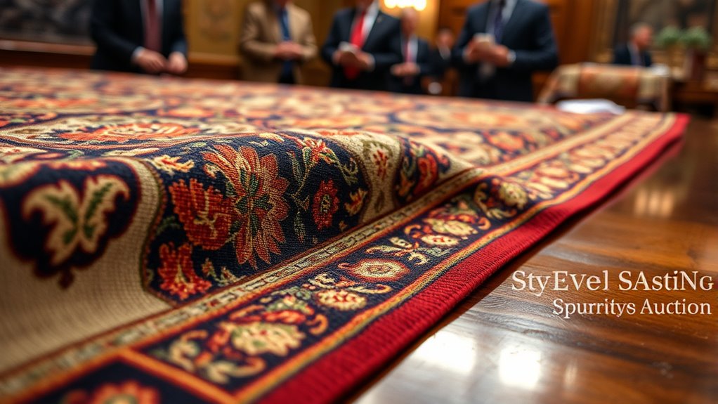 high end rug reserve auctions