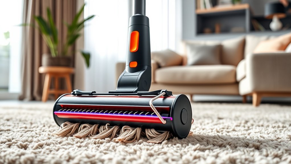 high suction battery maneuverability