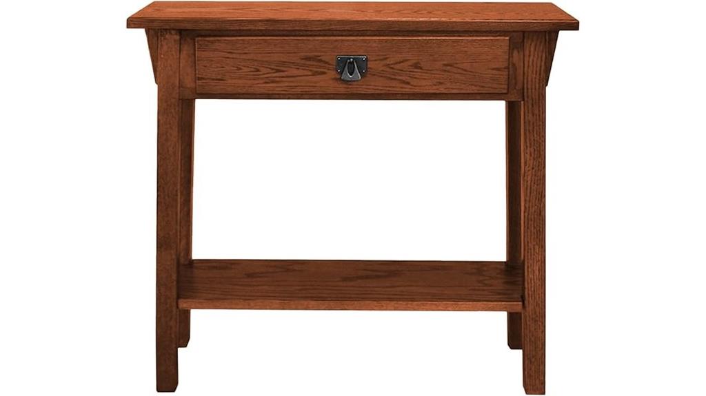 home console table with storage