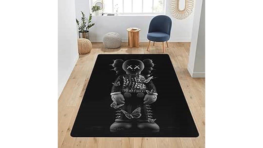 hypebeast digital print rug